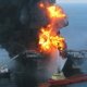 Platform supply vessels attending to the Deepwater Horizon disaster.